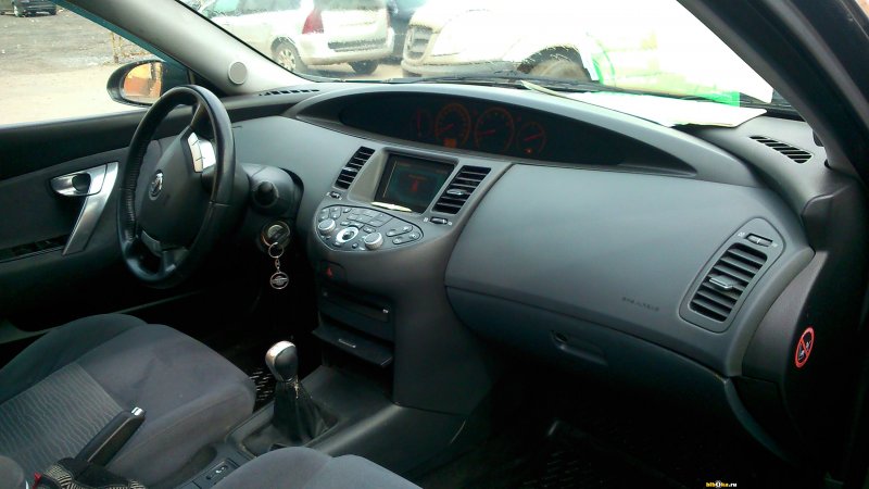Nissan primera p12 2002 салон