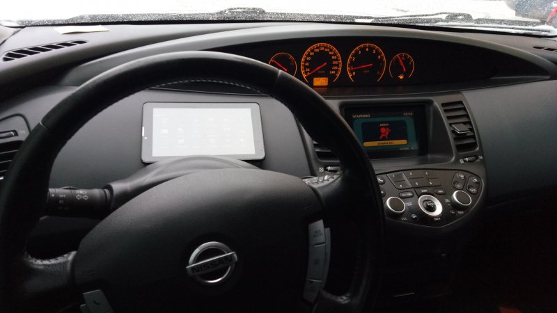Nissan primera III (p12) салон