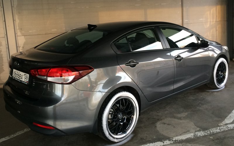 Kia Cerato 2014 белый