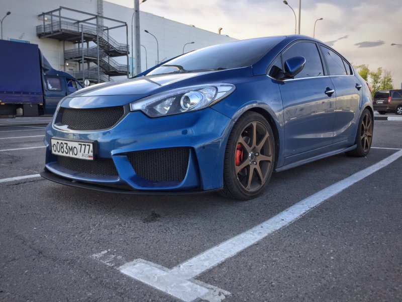 Kia Cerato 2 купе обвеса