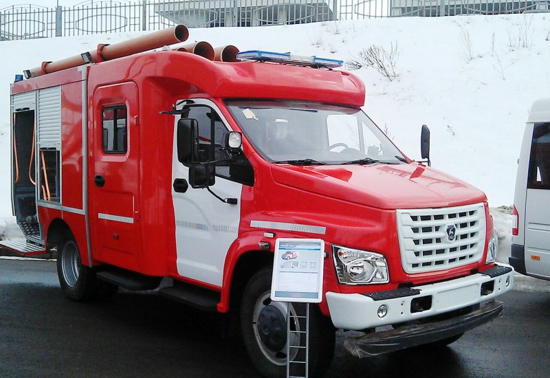 Газон Некст пожарный