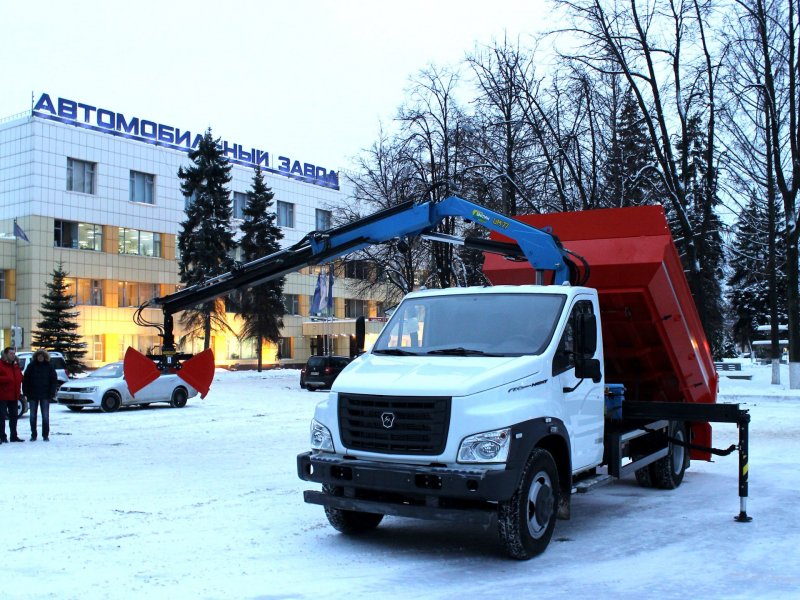 ГАЗ Некст самосвал с КМУ