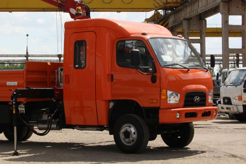 Hyundai HD 78 сдвоенная кабина