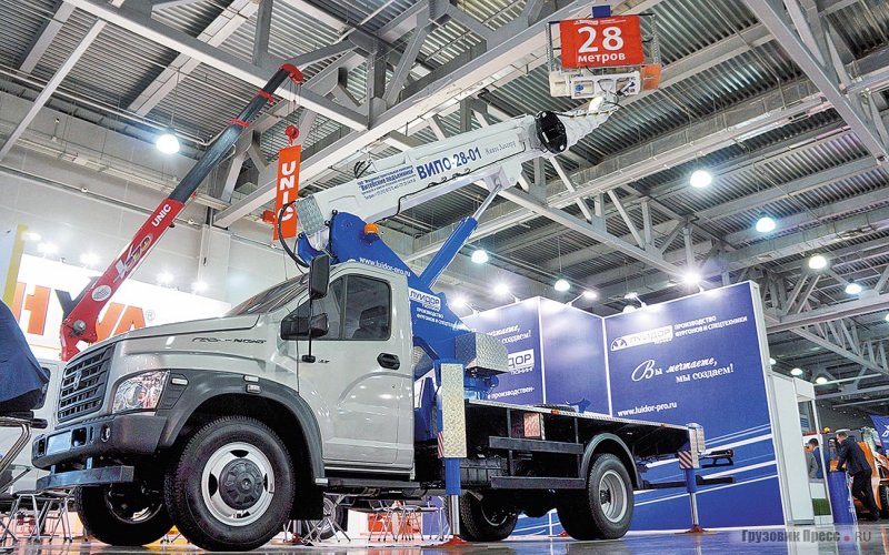 Автогидроподъемник ГАЗ c41r13