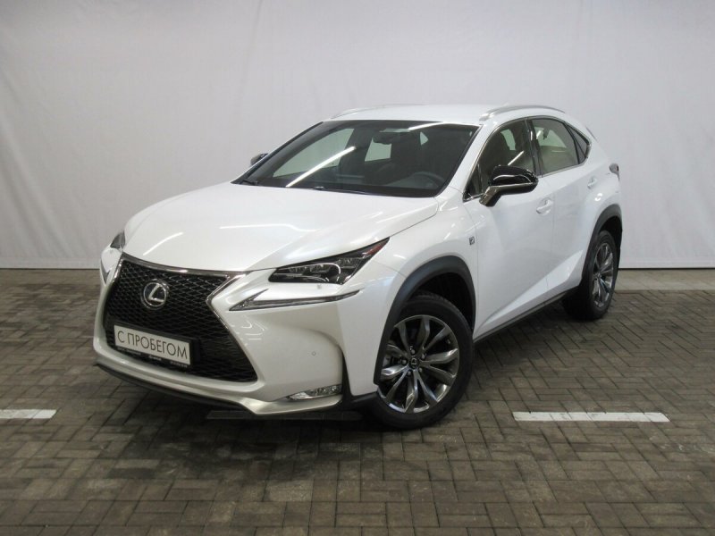 Lexus NX 200 белый