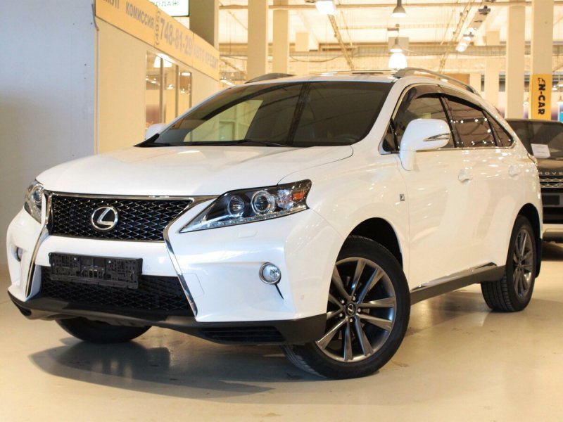 Лексус РХ 350 2014 белый