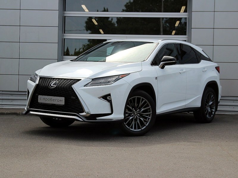 Lexus RX IV 200t белый