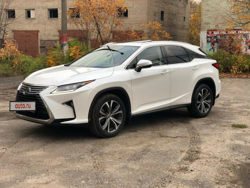 Lexus RX IV 300 белый