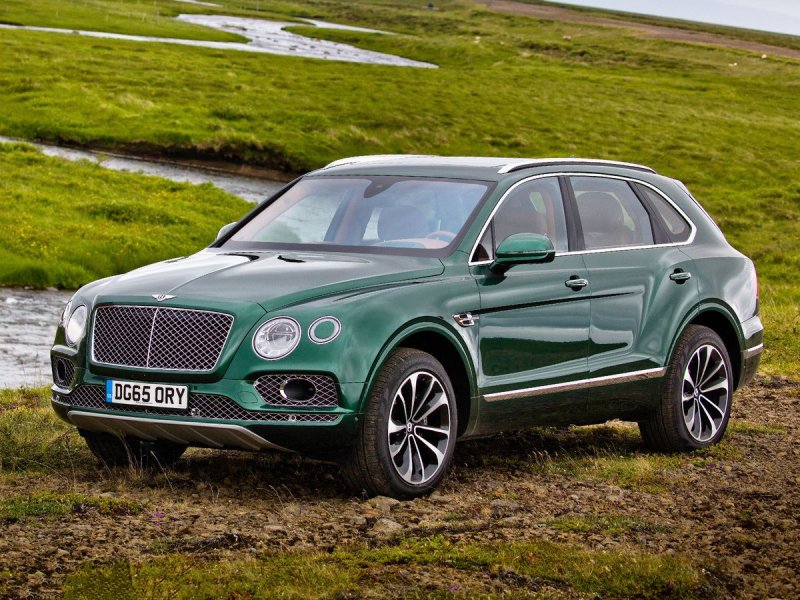 Bentley Bentayga изумрудный