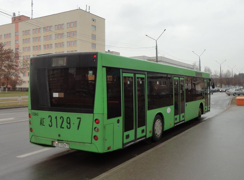 МАЗ-203 автобус маршрут 601 Москва