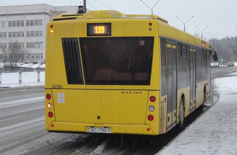 Остекление автобуса МАЗ 203