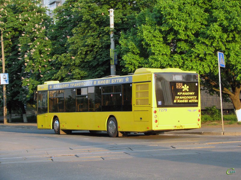 МАЗ-203 автобус сбоку