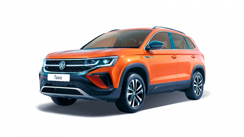Volkswagen Taos 2021 оранжевый