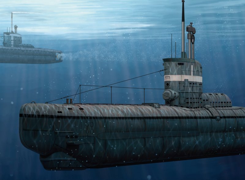 Bronco cb35104 немецкая подлодка German Type XXIII U-Boat (1:35)
