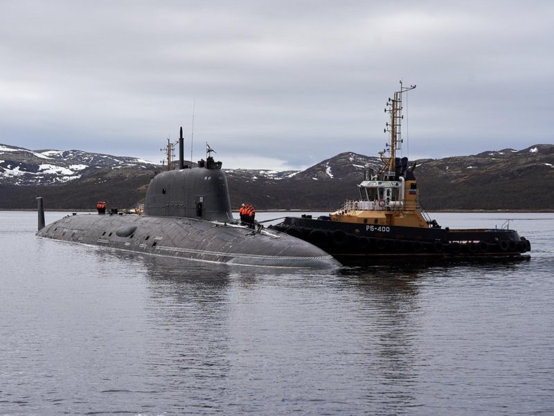 Атомный подводный крейсер к-561 Казань