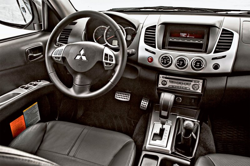 Mitsubishi l200 2015 салон