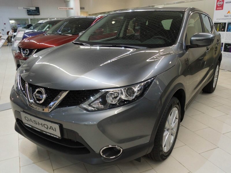 Nissan Qashqai 2019 серый металлик