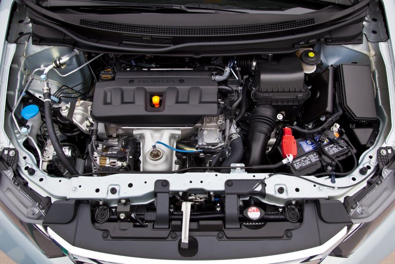 Honda Civic 2008 под капотом