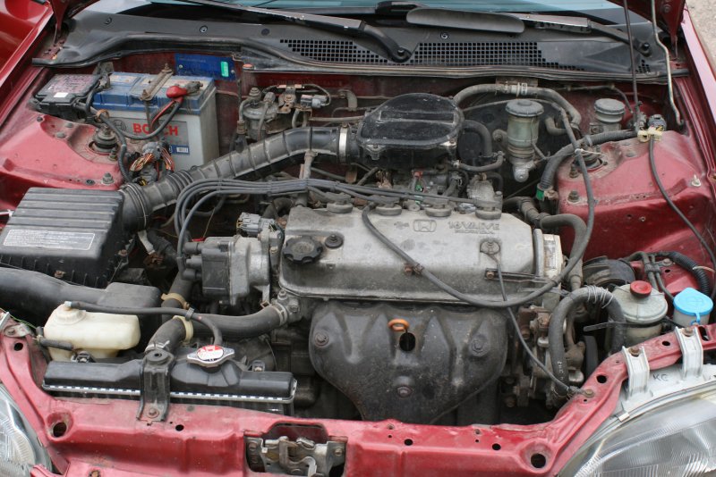 Honda Civic 1992 двигатель