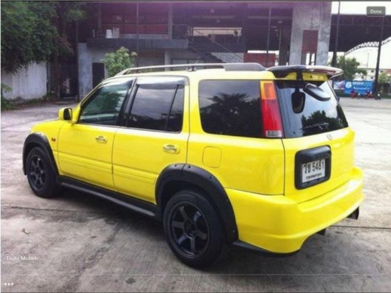 Honda CR-V rd1 желтая
