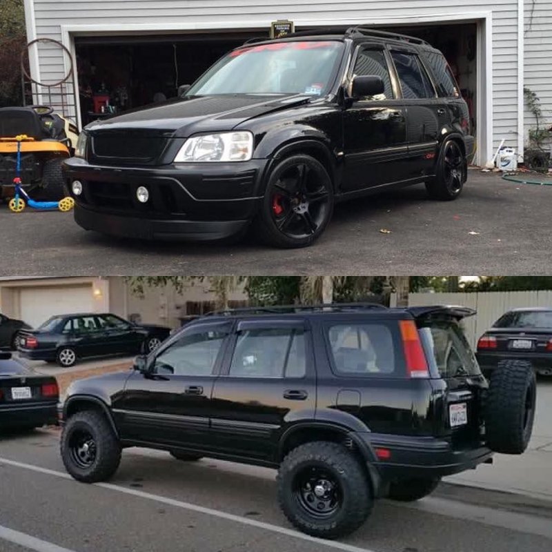 Honda CR-V rd1 черная