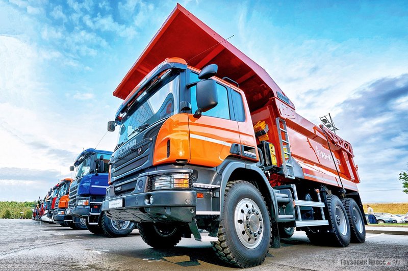 Модельный ряд Scania