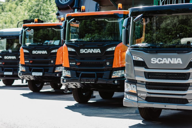 Новый тягач Скания s730
