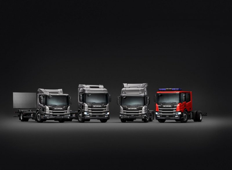 Модельный ряд Scania