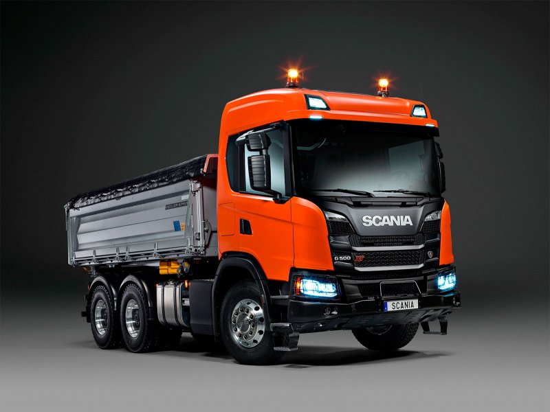 Scania g500 XT самосвал