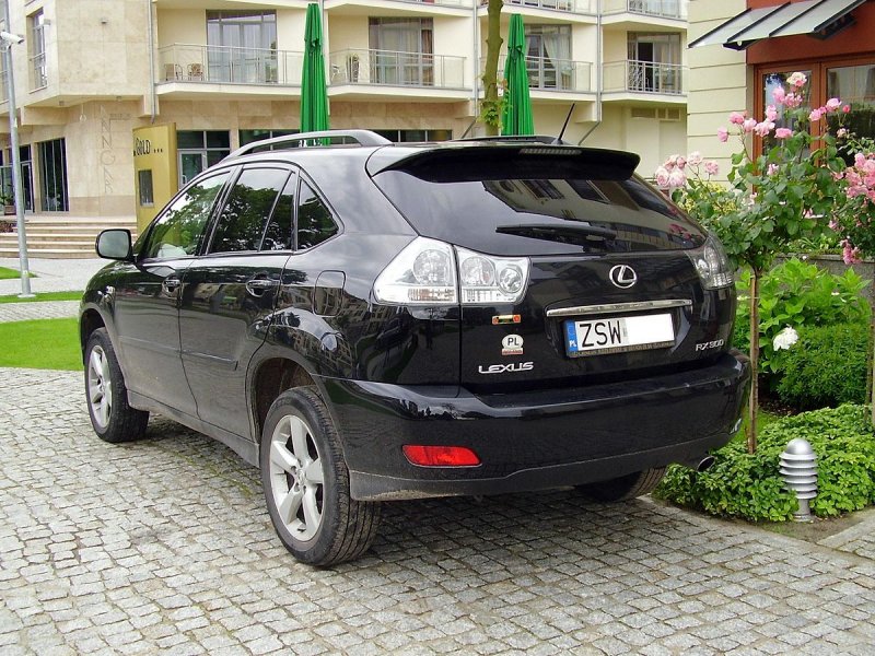 Лексус rx300 чёрный
