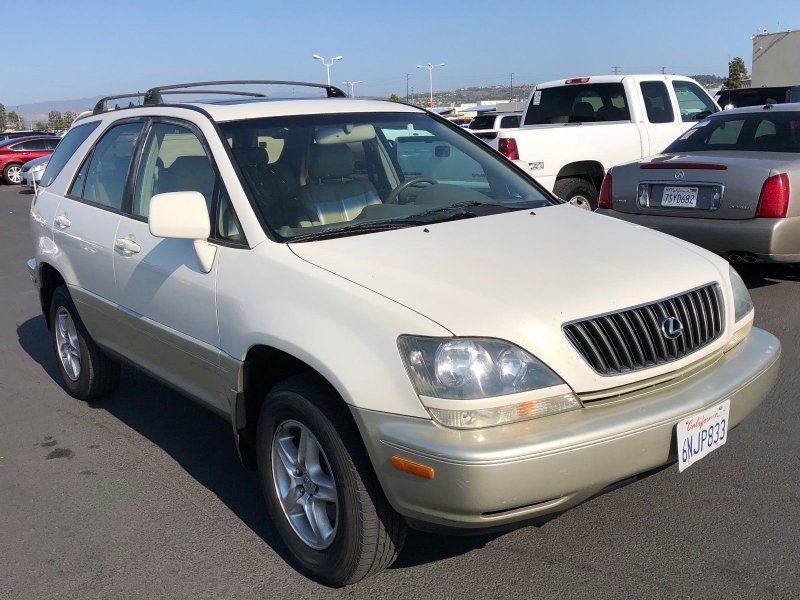 Lexus rx300 серебристый
