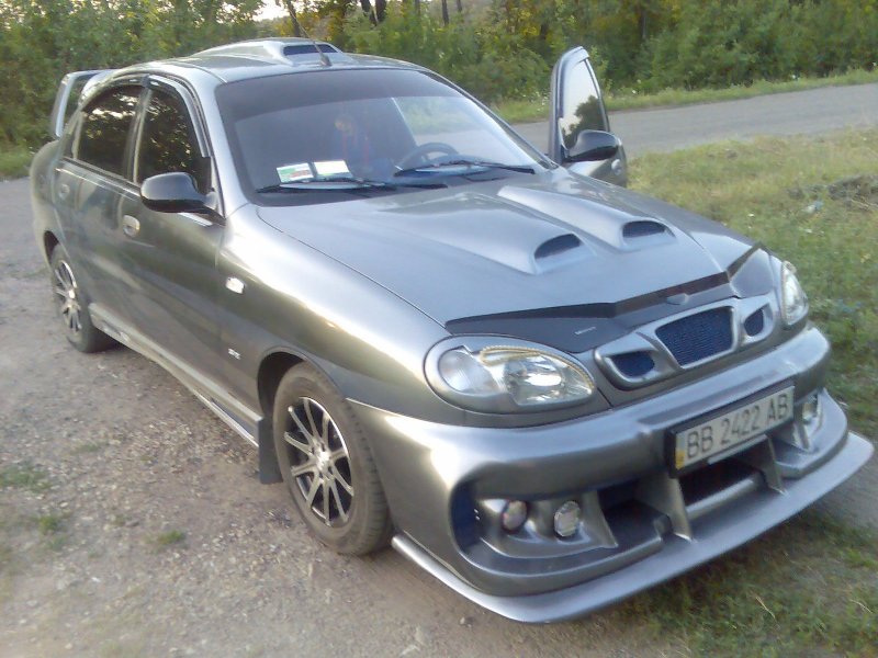 Обвесы на Chevrolet lanos 2008
