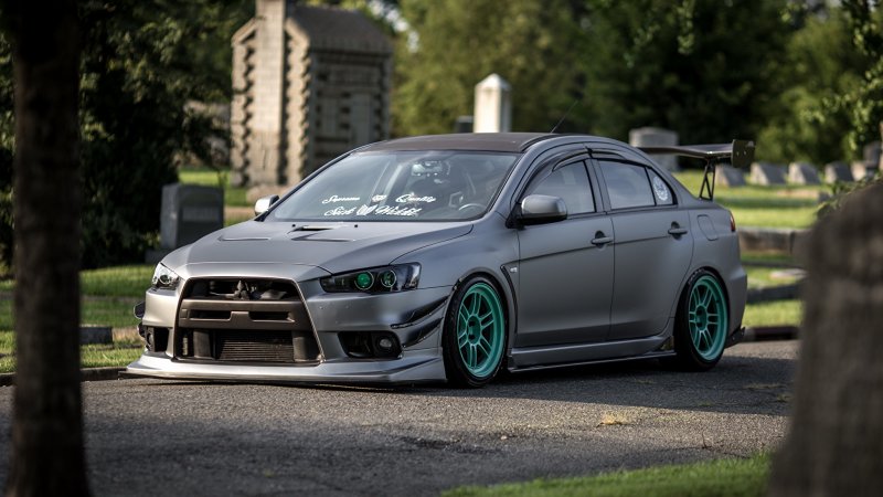 Mitsubishi Lancer Evolution x стенс