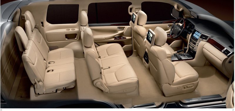 Лексус LX 570 салон