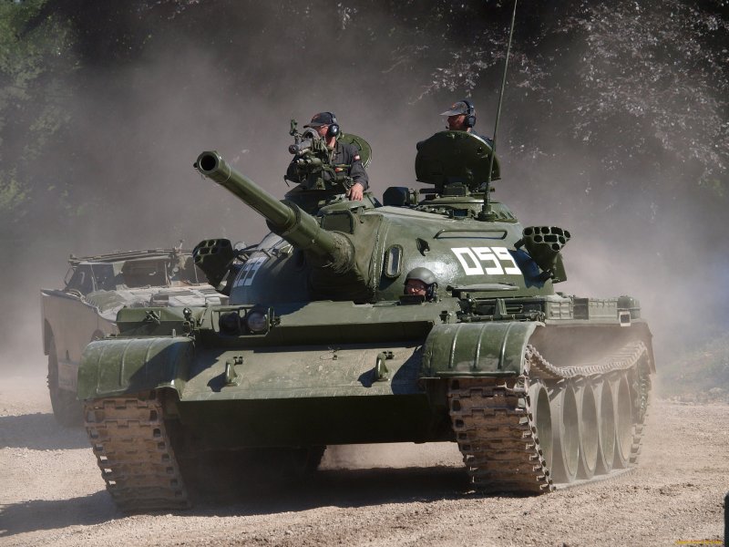 Танк т55а СССР