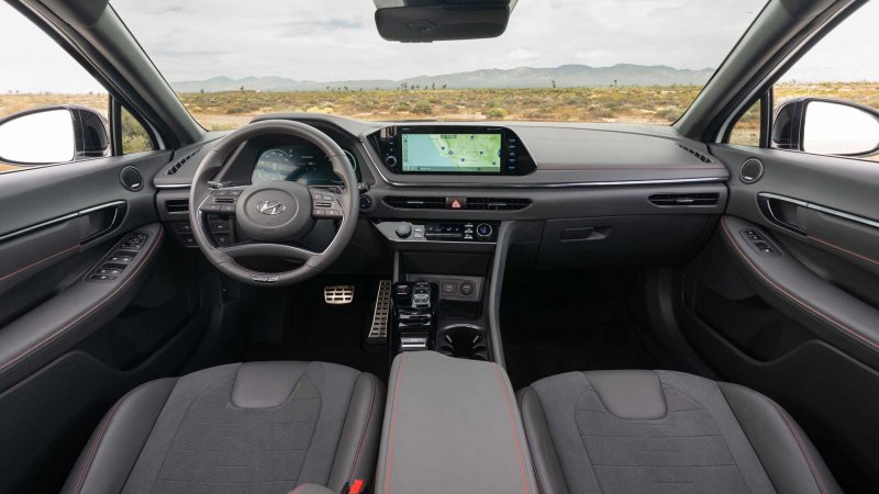Hyundai Sonata 2021 салон