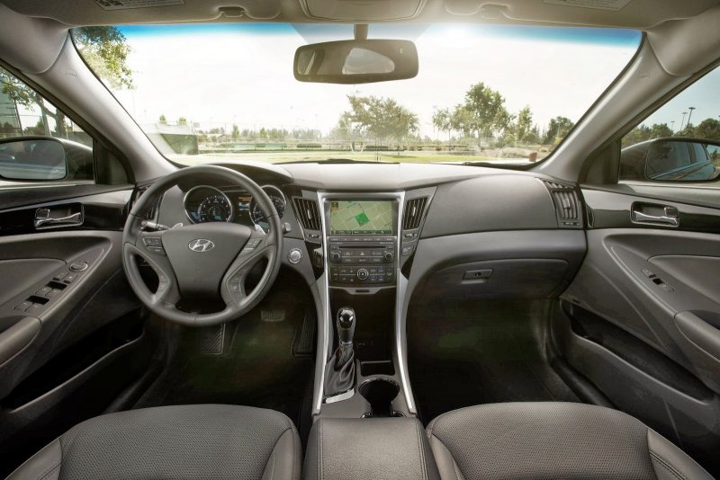 Hyundai Sonata 2014 салон