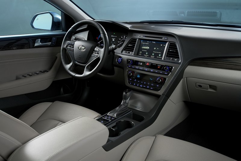 Hyundai Sonata 2016 салон