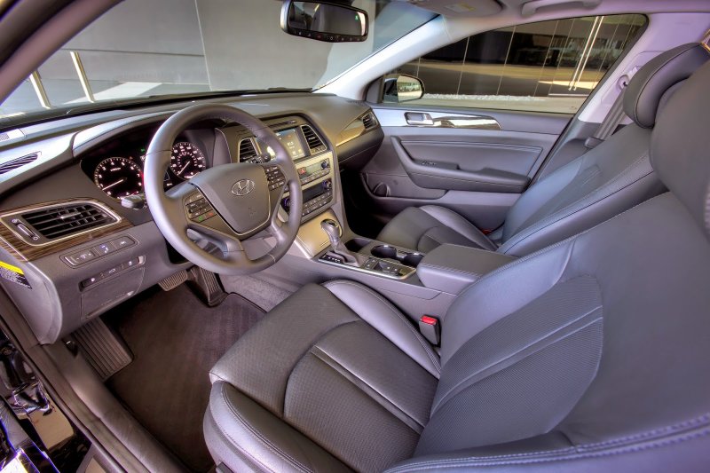 Hyundai Sonata 8 салон