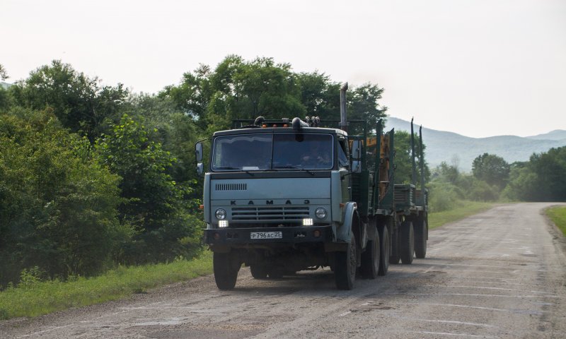 Авария с КАМАЗОМ В Краснодарском крае
