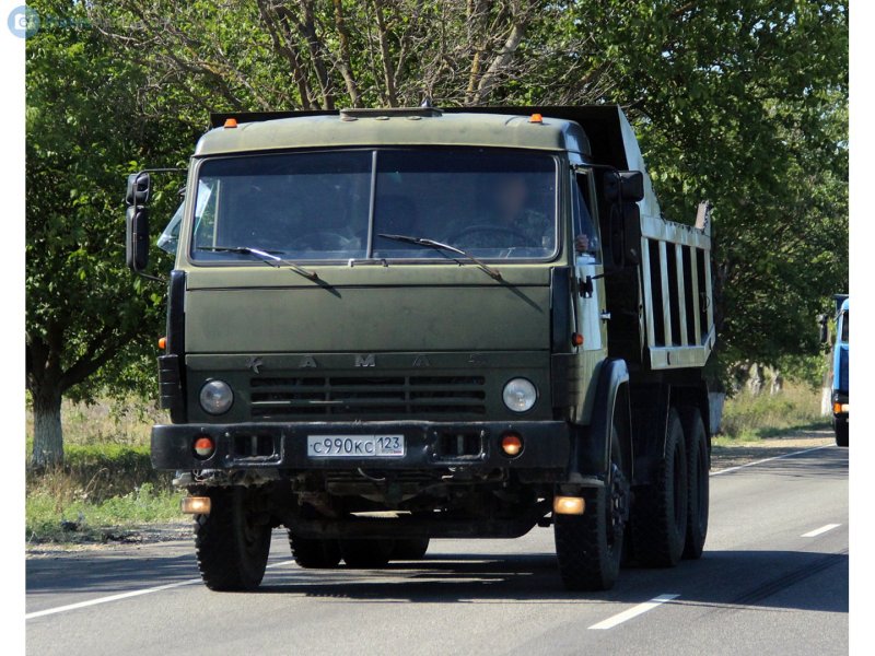 Авария КАМАЗ В Новороссийске
