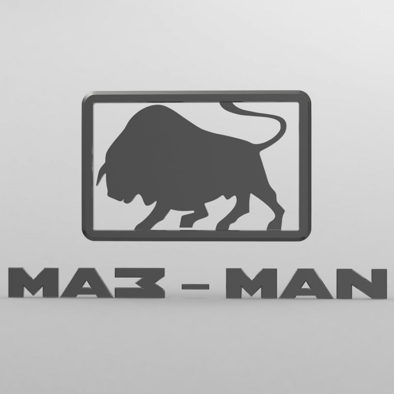 МАЗ-ман логотип