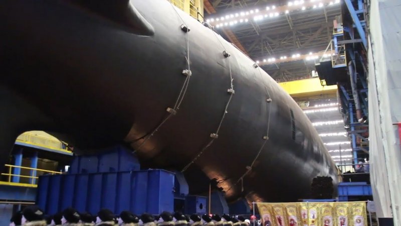 Атомная подводная лодка Красноярск