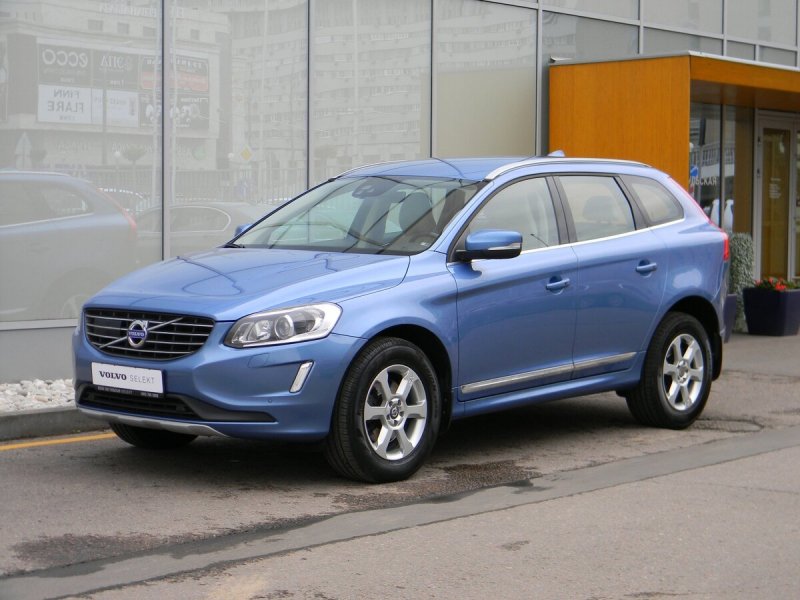 Volvo xc60 голубой