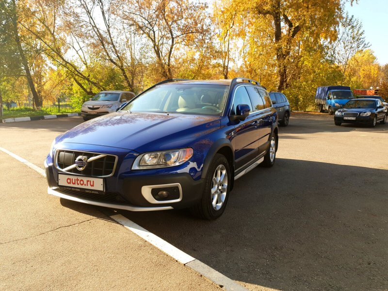 Volvo xc70 синий