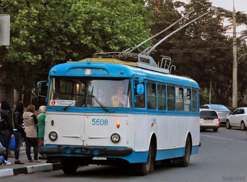 Крымский троллейбус Шкода 9tr