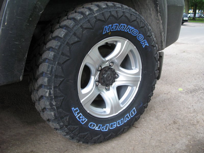 УАЗ Патриот резина 265/70 r16