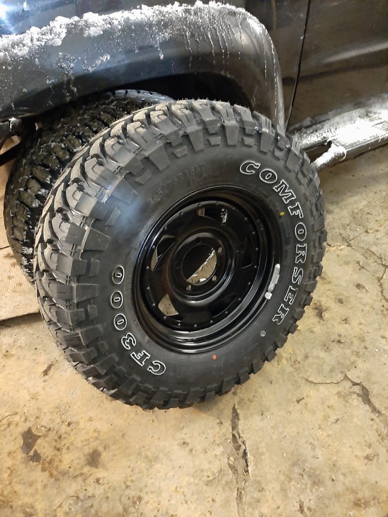 УАЗ на колесах 265/75 r16