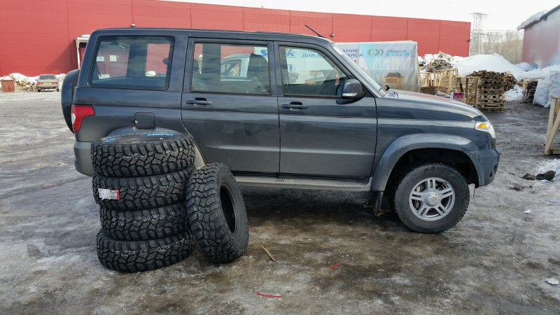 Резина 265 75 16 на УАЗ Патриот