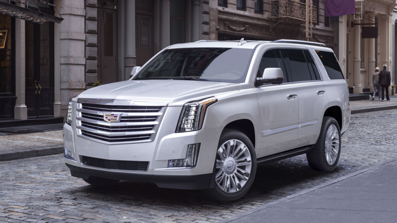 Cadillac Escalade 2018 белый